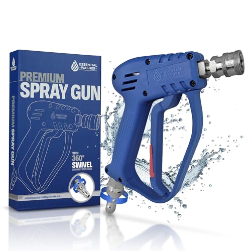 Pressure Washer Gun With Quick Connect & M22 Adaptors