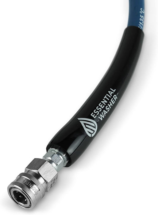 Pressure Washer Hose With 3/8 Quick Connect Fittings and 360 Swivel Outlet | 4000 PSI