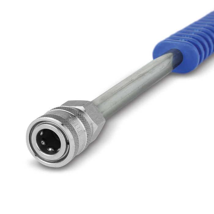 Pressure Washer Stainless Steel Wand Extension With Molded Grip