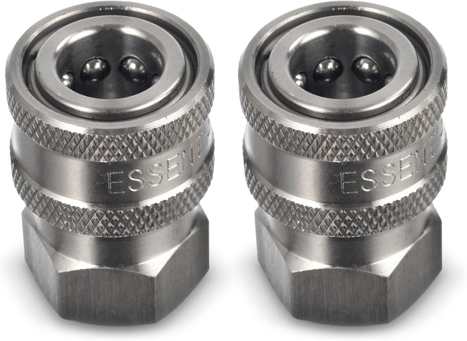 Pressure Washer Stainless Steel 1/4” Quick Connect Female NPT Fittings