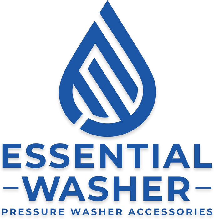 ESSENTIAL WASHER Brass 3/8" Female Quick Connect Fittings To Female NPT - Pressure Washer Couplers, 4200 PSI, 2 Pack