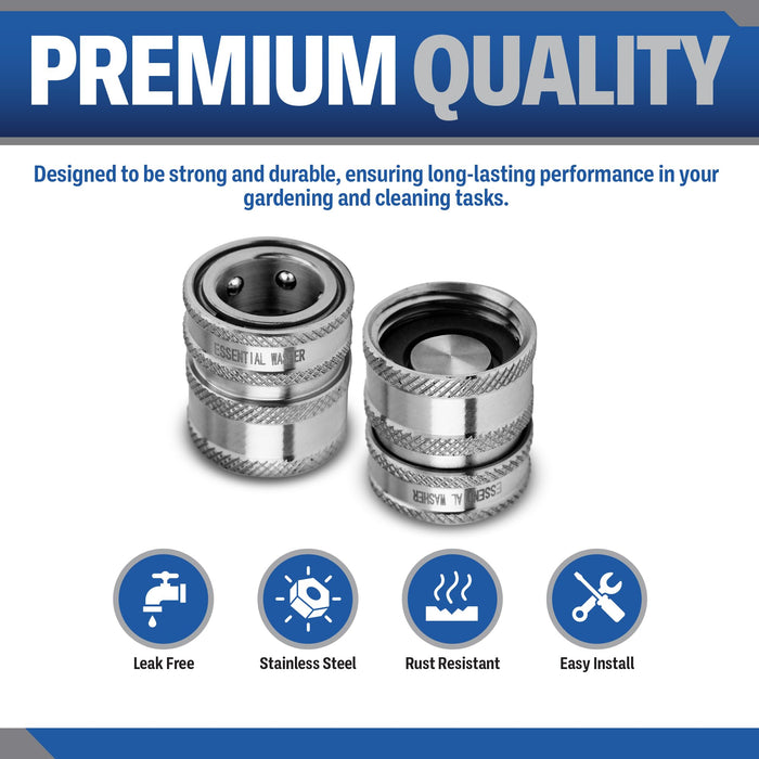 Garden Hose 3/4 Stainless Steel Check Valve