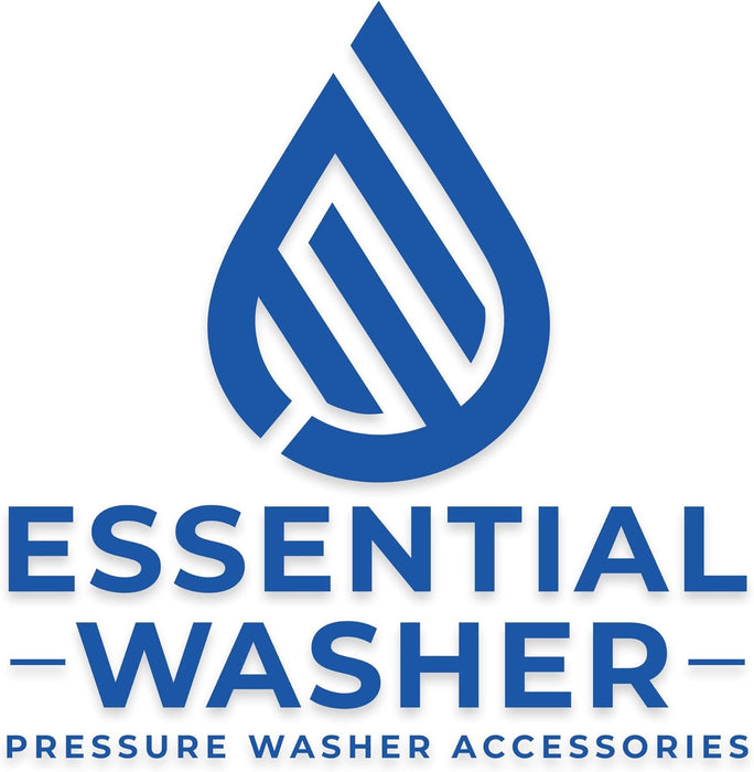 ESSENTIAL WASHER Pressure Washer Hose 25FT 1/4" | 3000 PSI Power Washer Hose M22F 14mm PVC Kink Free