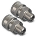 Stainless Steel Pressure Washer Quick Connect Fittings Set Of 2 | Male