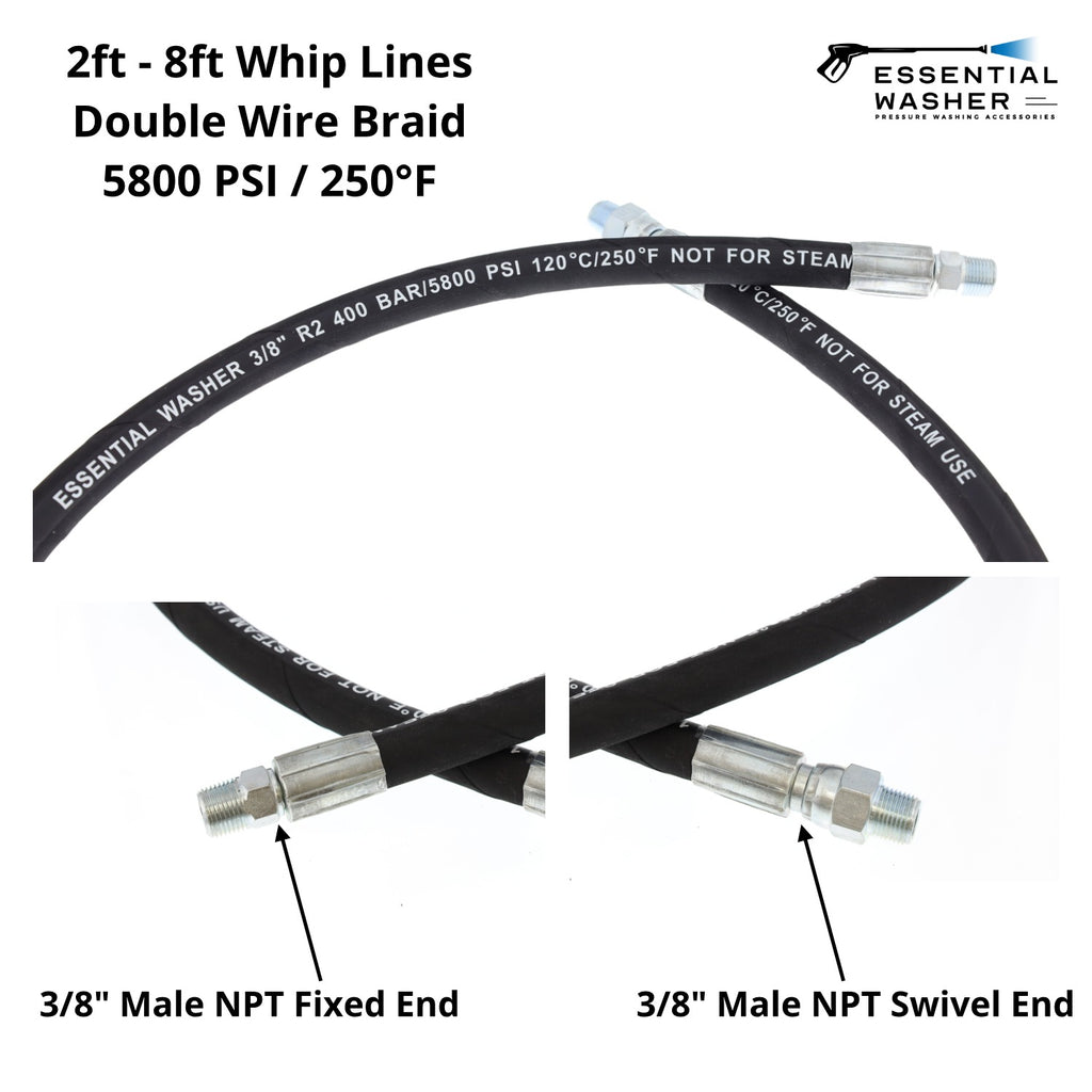Wip Line Wire Pressure Washer Whip Line | Precision and Control in Every Wash ...